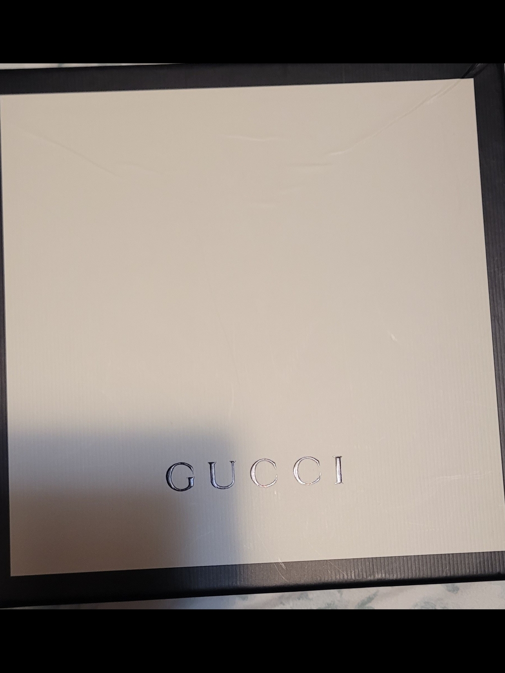 Gucci Black Leather Belt with Gold Double G Buckle - Picture 6 of 6